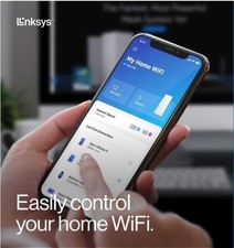 LINKSYS VELOP ATLAS WIFI 6 ROUTER HOME WIFI MESH SYSTEM, DUAL-BAND, -  WHITE picture