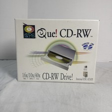 QPS Que CD-RW Drive 16X Write 10X Rewrite 40X Read NEW IN BOX picture
