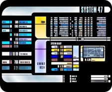 USS Enterprise NCC-1701  LCARS Panel Computer / Laptop Mouse Pad picture