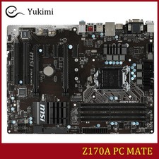 FOR MSI Z170A PC MATE DDR4*4 LGA1151 64GB HDMI DVI-D VGA Ｍotherboard Test OK picture