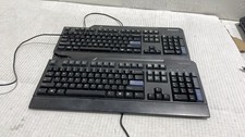 Lenovo KU-0225 Full Size Wired USB Computer Keyboards Black 54Y9400 Lot Of 2 picture