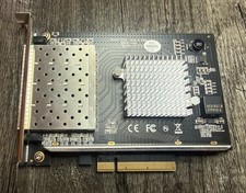 StarTech PEX10GSFP4I Quad Port 10GbE SFP+ PCIe x8 Intel XL710 NIC TESTED picture