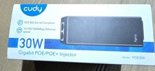 NEW Cudy 30W Gigabit PoE Injector Adapter, 30W,10/100/1000Mbps RJ-45, IEEE picture