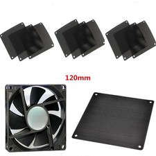 10Pcs Computer Mesh Fan Filter Covers Durable Reusable Black Dust Protection picture