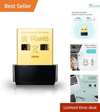 Nano USB WiFi Adapter Dual Band 600Mbps High Speed Compatible with Windows Mac picture