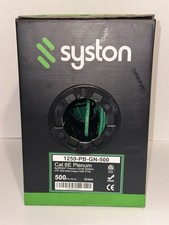 Syston Cat 6e Ethernet Cable 500 ft CMR UTP 23 AWG 600 MHz Bulk Bare Copper Wire picture