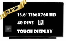 HP 15-fd0023dx LCD Touch Screen Assembly 15.6'' HD 40pins NT156WHM-T04 V8.0 New picture
