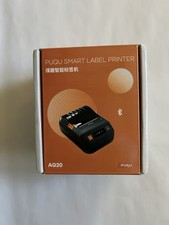 Smart Thermal Label Printer PUQU Model AQ20 Grey Built in Rechargeable Battery picture