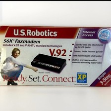 NEW US Robotics V.92 V.90 56k External Faxmodem Modem USR 5686 USR5686E picture