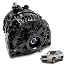 15093928 300 AMP 14V High Output Alternator With Pulley Fit for Chevy Silvera... picture
