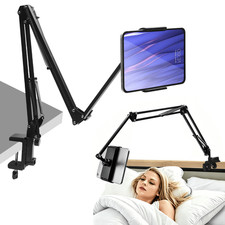 Long Arm Tablet Stand Phone Holder Lazy Bed Desk Mount For iPad iPhone Samsung picture