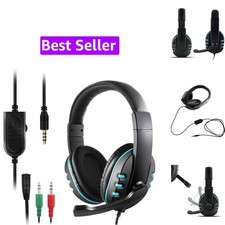 3.5mm Gaming Headset, Over Ear Noise Isolating Headphone with Mic and Volume ... picture