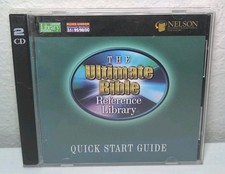 THE ULTIMATE BIBLE REFERENCE LIBRARY QUICK START GUIDE 2 DISC CD PC CD-ROM B271 picture