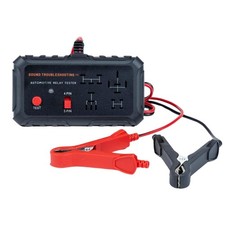 12V Automotive Relay Tester 4 & 5 Pin Electrical Diagnostic Tool Kit Tester picture