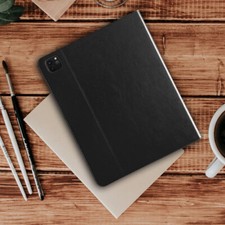 iPad Pro 12.9  5th Gen Genuine Leather Case -With/Without Pencil Holder picture