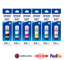 EPSON 057 Ink Bottle 6 Color Pack Set for L8050 L18050 Genuine picture