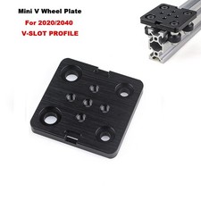 4PACK Mini V Wheel Plate Aluminum for V-Slot Mini V Linear Actuator T6x50x50mm picture