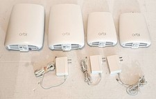Netgear Orbi Lot 2x RBS20, RBR50V2, RBS50V2 AS IS Tested Only For Power READ picture