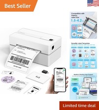Bluetooth-Compatible Thermal Printer – Ideal for DIY Labels & Small Business Use picture
