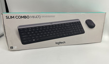 Logitech MK470 Slim Wireless Keyboard & Mouse Combo, Graphite *NEW* picture