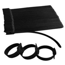 10 Inches 120 PCS Black Reusable Cable Ties,Multi-purpose 10inches-120PCS picture