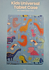 Kids Universal Tablet Case Dinosaur Pattern Theme Fits Tablets Sizes 7-11 inch picture