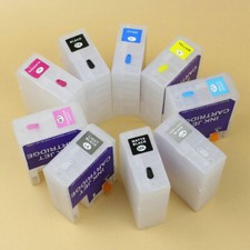 9pcs 80ml Refillable Ink Cartridges for Epson 3800 3800C 3880 3890 with Chip picture
