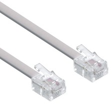 25Ft RJ11 Modular Telephone Cable Reverse picture
