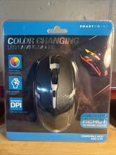 Smart Point Color Changing LED Gaming Mouse Compatible w/Mac & PC NEW SEALED picture