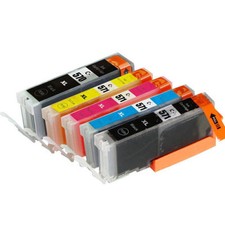 5 Non oem Ink Cartridges For Canon MG5700  MG5750  MG5751 MG5752 MG7750 TS5050  picture