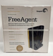 Seagate Free Agent Desktop 250GB USB 2.0 External Hard Drive BRAND NEW picture