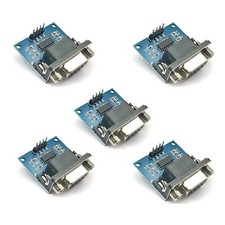 5 Pcs Serial Port Converter Module RS232 to TTL Female with MAX3232 Chip picture