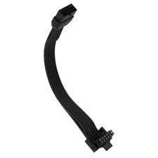 PCIe 5.0 12VHPWR 12+4Pin 90 Degree Right Angle Adapter Extension Cable 600W picture