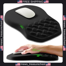 Ergonomic Slope Mouse Pad Wrist Support for Carpal Tunnel Pain Relief 12x8 inch picture