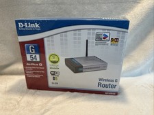 D-Link DI-524 54 Mbps Wireless Internet G 4-Port 10/100 Router New Sealed  picture