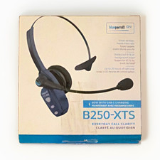 BlueParrott B250-XTS Bluetooth Wireless Mono On-Ear Boom Mic USB-C Charge picture