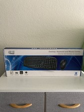 Adesso Wired Desktop Keyboard & Mouse Combo Easy Touch 133 *SIB picture