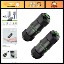 IP68 Waterproof RJ45 Coupler Cat6, 1Gbps/250MHz, Ethernet Connector, 2 Pack picture