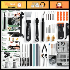 64Pcs 3D Printer Tool Kit for Beginners - Print Removal & Finishing Tools Set picture