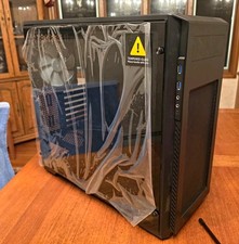 Phanteks Pro M Series Tempered Glass ATX Mid Tower Case Black PH-ES515PTG picture