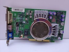 LEADTEK A310 NVIDIA FX5600 256MB AGP 8X WINFAST LR2950 PCB REV :A  DVI VGA picture