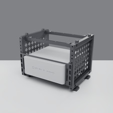 10 Inch Rack Mount 2U for GMKtec EVO-X2 Ryzen AI Max+ 395 Mini PC Homelab PETG picture