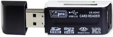 Vidpro SD/SDHC Card Reader SD, MicroSD, MS and M2 Cards picture