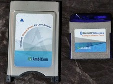AmbiCom  Wieeless Compact Flash Card BT2000-CF W/Adapter  picture