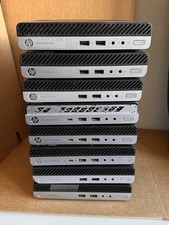 Lot Of (8)  HP Mini Desktop (EliteDesk And ProDesk) As Is - No Ram No SSD picture