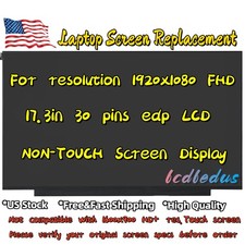 17.3'' For HP 17-CP0700DX 30 Pins FHD New Screen Replacement LCD Display Panel picture