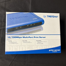 TRENDnet TE100-P21 Fast Ethernet Print Server RJ-45 to Parallel IEEE 1284 picture