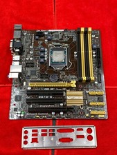 ASUS Q87M-E LGA1150 micro ATX MOTHERBOARD DDR3 RAM HDMI + I/0 SHIELD (NO CPU) picture