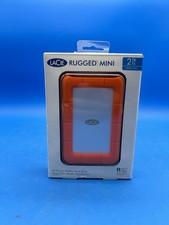 LaCie LAC9000298 Rugged Mini 2TB External Hard Drive - Orange picture