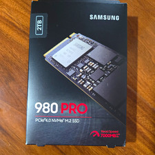 Samsung 980 PRO 2TB M.2 NVMe PCIe 4.0 Internal SSD Black 4GB LPDDR4 picture